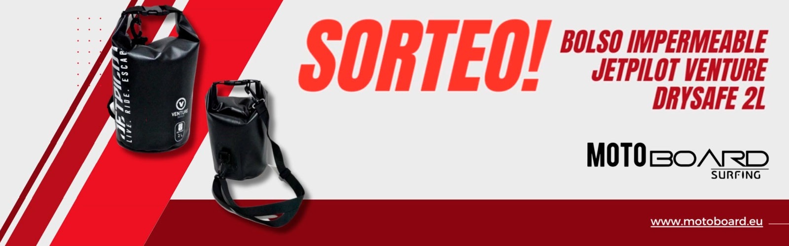 ¡SORTEO ESPECIAL! Bolso impermeable Jetpilot